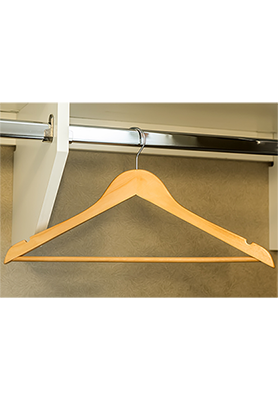 Wooden Hanger with Hook