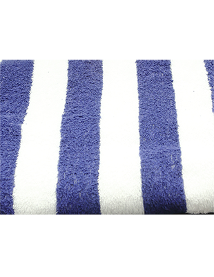 Blue & White Stripe Pool Towel