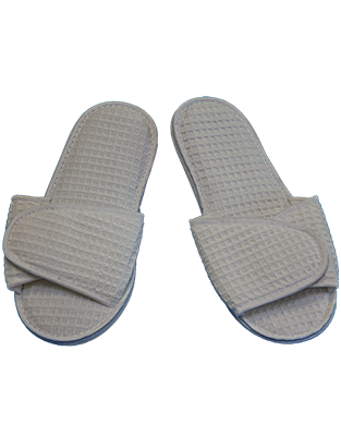 Slippers - Waffle Slipper Open Toe