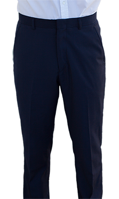 Men’s Dress Pant (100% Polyester) - Flat Front