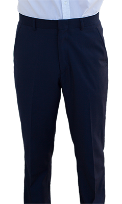 Men’s Dress Pant (30% Wool 70% Polyester) - Flat Front