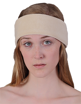 Stretch Terry Head Band With Velcro Closure