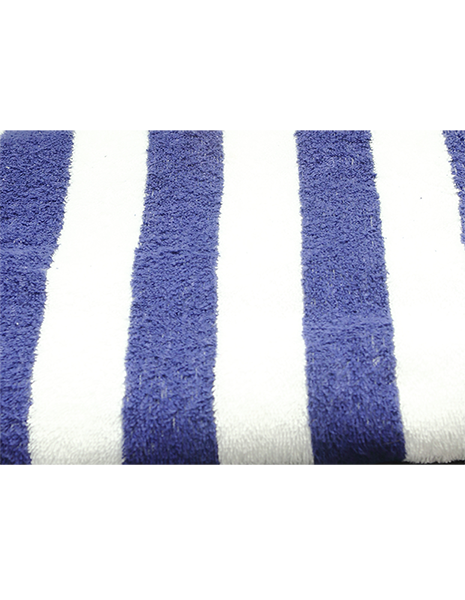 Blue & White Stripe Pool Towel